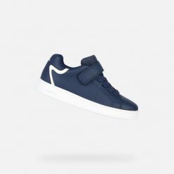 Buty GEOX J ECLYPER B. Niebieski. Niebieskie buty fitness męskie Geox, do biegania. Za 252.55 zł.
