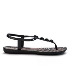 Sandały damskie Ipanema 83729 CLASS CONECTA II FEM. Czarne sandały damskie Ipanema, bez wzorów, z materiału, bez obcasa. Za 69.00 zł.