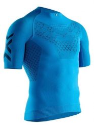X-Bionic Koszulka "The Twyce 4.0" w kolorze niebieskim do biegania rozmiar: XL. Niebieskie t-shirty sportowe męskie X BIONIC, xl, bez ramiączek, do biegania. Za 230.53 zł.