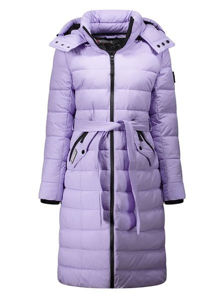 Geographical Norway Płaszcz pikowany "Cabima" w kolorze fioletowym rozmiar: S. Różowe płaszcze damskie Geographical Norway, s, bez wzorów, z tkaniny. Za 340.18 zł.