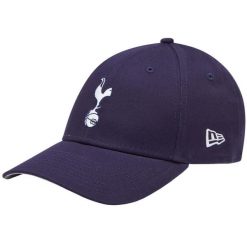 Czapka z daszkiem Tottenham Hotspur - licencjonowana New Era. Niebieskie czapki męskie New Era, bez wzorów, z bawełny. Za 109.99 zł.