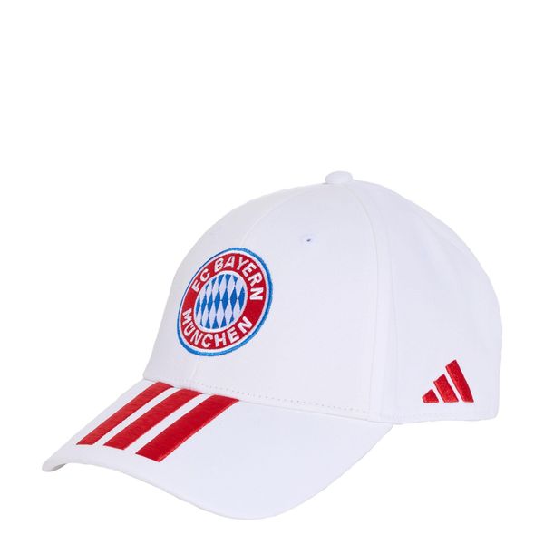 CZAPKA Z DASZKIEM FC BAYERN MONACHIUM. Czarne czapki męskie Adidas, bez wzorów, z bawełny. Za 99.95 zł.