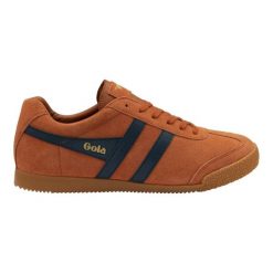 Zamszowe buty sportowe Gola Harrier. Brązowe obuwie do biegania damskie Gola. Za 519.00 zł.