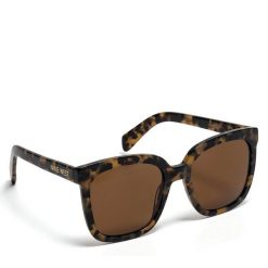 Okulary przeciwsłoneczne Nine West. Brązowe okulary przeciwsłoneczne damskie Nine West. Za 129.99 zł.