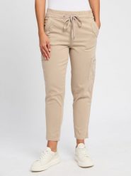 Street One spodnie cargo - Bonny Kobiety Lyocell szary, 46-28. Szare spodnie materiałowe damskie Street One, bez wzorów, z lyocellu, klasyczne. Za 399.95 zł.