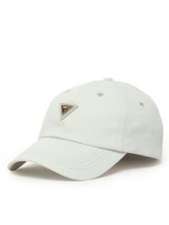 Guess Czapka z daszkiem V6RZ08 WG980 Niebieski. Niebieskie czapki z daszkiem damskie Guess, z aplikacjami, z nylonu. Za 159.99 zł.