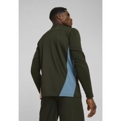 Męska bluza treningowa Manchester City z zamkiem 1/4 PUMA Myrtle Bold Blue Green. Niebieskie bluzy bez kaptura męskie Puma, m. W wyprzedaży za 174.00 zł.