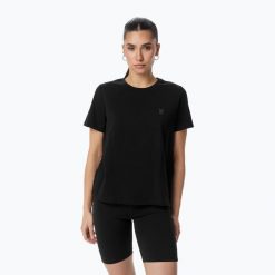 Koszulka treningowa damska Cardio Bunny HCB-126-017. Czarne bluzki sportowe damskie Cardio Bunny, l, z bawełny, bez kołnierzyka, bez ramiączek. Za 94.99 zł.