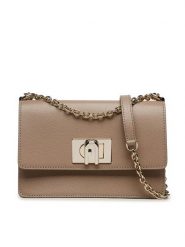 Furla Torebka 1927 BAFKACO-ARE000-1257S-1-007-20-BG-B Brązowy. Brązowe torebki klasyczne damskie Furla, bez wzorów, ze skóry, wizytowe, bez kołnierzyka, bez ramiączek. Za 1,599.00 zł.