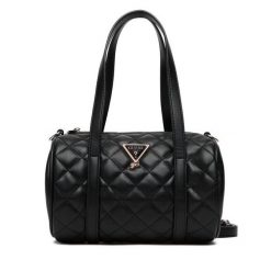 Torebka Guess. Czarne torebki klasyczne damskie Guess, z aplikacjami, bez dodatków. Za 264.99 zł.