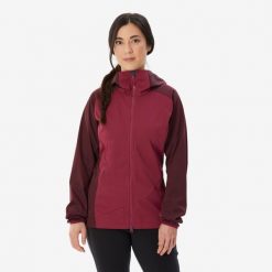 Kurtka softshell damska Simond Alpinism. Fioletowe kurtki damskie SIMOND, l, bez wzorów, z materiału, bez kaptura. Za 249.99 zł.