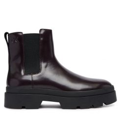 Sztyblety Calvin Klein. Brązowe sztyblety męskie CALVIN KLEIN, bez zapięcia. Za 749.99 zł.