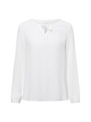 Comma casual identity Bluzka tunika Kobiety wiskoza biały, 38. Białe tuniki damskie comma casual identity, na co dzień, bez wzorów, z wiskozy, casualowe, bez kołnierzyka, bez ramiączek. Za 249.95 zł.