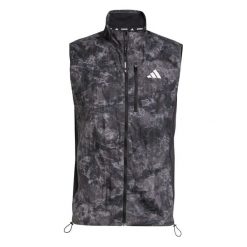 Kurtka bez rękawów adidas Own the Run Spray Dye. Czarne kurtki treningowe męskie Adidas, m, bez wzorów, z materiału, do biegania, climacool (adidas). Za 273.45 zł.