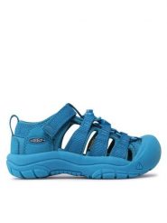 Keen Sandały Newport H2 1027380 Niebieski. Niebieskie sandały chłopięce Keen, z materiału, bez zapięcia. Za 419.99 zł.