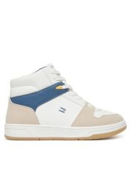 Tommy Hilfiger Sneakersy T3X9-34364-1269 S Biały. Białe buty sportowe chłopięce Tommy Hilfiger, bez wzorów, ze skóry, bez zapięcia. Za 429.99 zł.