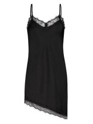 Sublevel Sukienka w kolorze czarnym rozmiar: S/M. Czarne sukienki damskie Sublevel, m, bez wzorów, z koronki, z asymetrycznym kołnierzem, bez ramiączek, midi, asymetryczne. Za 104.99 zł.