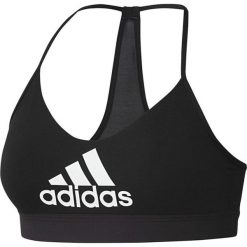 Top damski Adidas Am Bos biustonosz sportowy. Czarne biustonosze sportowe damskie Adidas, s, bez wzorów, bez ramiączek. Za 92.00 zł.