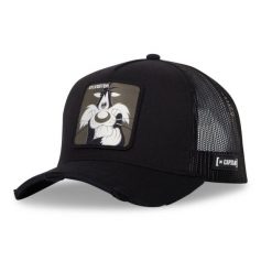 Czapka z daszkiem Capslab Looney Tunes Sylvester The Cat CL/LOO10/1/CT/SYL. Czarne czapki męskie CapsLab, bez wzorów, sportowe. Za 128.99 zł.