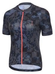 Protective Koszulka kolarska "Blueberry" w kolorze antracytowym rozmiar: 42. Czarne bluzki sportowe damskie Protective, bez wzorów, z materiału, bez ramiączek. Za 119.12 zł.