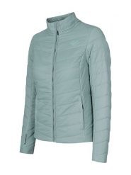 4F Kurtka pikowana w kolorze miętowym rozmiar: XXL. Niebieskie kurtki damskie 4f, xxl, bez wzorów, bez kaptura. Za 184.95 zł.