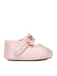 Guess Baleriny CEO-CM250408-5 Różowy. Czerwone baleriny dziewczęce Guess, z aplikacjami, z materiału. Za 79.99 zł.