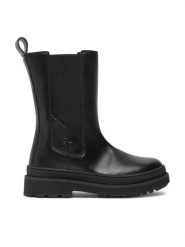 Calvin Klein Jeans Kozaki Chelsea Boot V4A5-81034-1355 M Czarny. Czarne kozaki dziewczęce Calvin Klein Jeans, bez wzorów, z jeansu, bez obcasa. Za 569.99 zł.