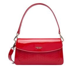 Torebka Nine West. Czerwone torebki klasyczne damskie Nine West, bez wzorów, bez dodatków. Za 229.99 zł.