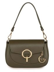 Mia Tomazzi Skórzana torebka "Ceresio" w kolorze khaki - 22 x 14 x 4,5 cm rozmiar: onesize. Brązowe torebki klasyczne damskie Mia Tomazzi, bez wzorów, z materiału, bez dodatków. Za 295.99 zł.