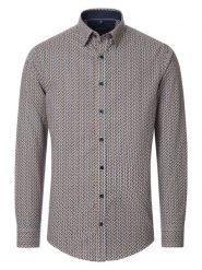 CASAMODA Koszula - Casual fit - ze wzorem rozmiar: S. Koszule męskie CASAMODA, s, bez wzorów, z bawełny, bez kołnierzyka, bez ramiączek. Za 82.64 zł.