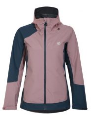 Dare 2b Kurtka przeciwdeszczowa "Traversing" w kolorze szaroróżowo-miętowym rozmiar: 42. Różowe kurtki przeciwdeszczowe damskie Dare 2b, s, bez kaptura. Za 414.45 zł.