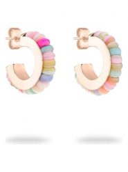 Tamaris Kolczyki-półkreole z kamieniami ozdobnymi rozmiar: onesize. Kolczyki damskie Tamaris, ze stali. Za 156.98 zł.