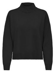 JDY Sweter w kolorze czarnym rozmiar: XXL. Czarne golfy damskie JDY, xxl, bez wzorów, z wełny, bez ramiączek. Za 52.67 zł.