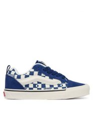 Vans Tenisówki Knu Skool VN000D2TIND1 Granatowy. Niebieskie buty sportowe chłopięce Vans, ze skóry, bez zapięcia. Za 339.99 zł.