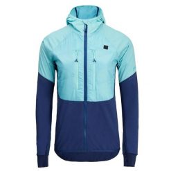 Bluza damska z kapturem Silvini Asprino. Niebieskie bluzy z kapturem damskie Silvini, s, z elastanu. Za 559.99 zł.