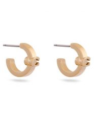 Coach Kolczyki 37560724 Złoty. Żółte kolczyki damskie Coach, metalowe. Za 319.99 zł.