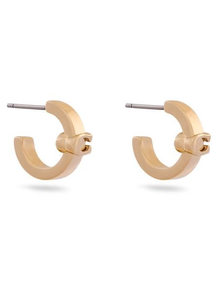 Coach Kolczyki 37560724 Złoty. Żółte kolczyki damskie Coach, metalowe. Za 319.99 zł.