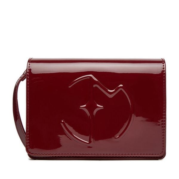 Torebka Eva Minge. Czerwone listonoszki damskie Eva Minge, bez wzorów, bez dodatków. Za 159.99 zł.