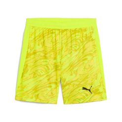 Shorty bramkarski Puma. Żółte szorty sportowe męskie Puma, l, z materiału, na fitness i siłownię. Za 194.00 zł.