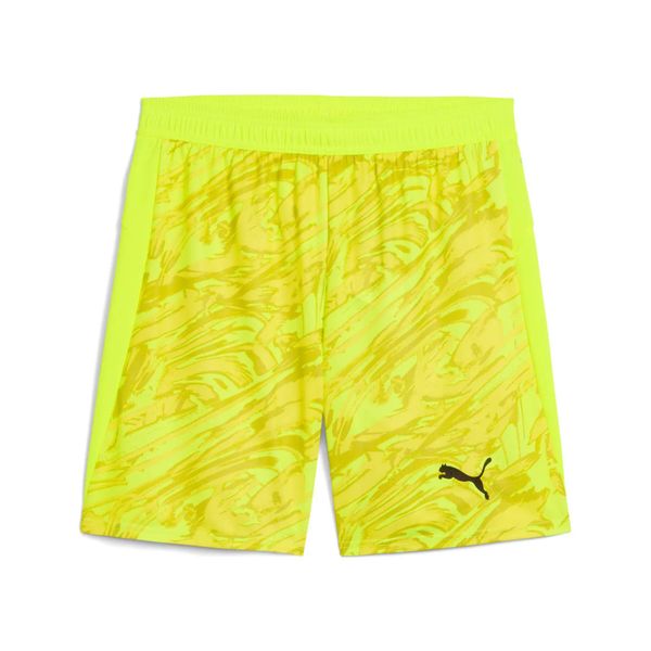 Shorty bramkarski Puma. Żółte szorty sportowe męskie Puma, l, z materiału, na fitness i siłownię. Za 194.00 zł.