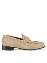 Gino Rossi Mokasyny ELYSE-130 Beżowy. Brązowe mokasyny damskie Gino Rossi, ze skóry. Za 329.99 zł.