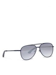 Gino Rossi Okulary przeciwsłoneczne AGG-M-517-10-07 Granatowy. Niebieskie okulary przeciwsłoneczne męskie Gino Rossi, z tworzywa sztucznego. Za 148.99 zł.