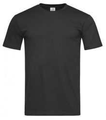 Czarny T-Shirt Męski Bez Nadruku -STEDMAN- Koszulka, Krótki Rękaw, Basic, U-neck, 100% Bawełna. Czarne t-shirty męskie Stedman, m, bez wzorów, z bawełny, bez kołnierzyka. Za 45.00 zł.