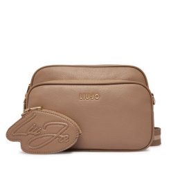 Torebka Liu Jo. Brązowe listonoszki damskie Liu Jo, bez wzorów, bez dodatków. Za 599.99 zł.