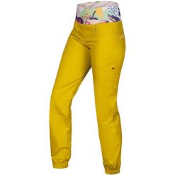 Spodnie damskie Ocun Sansa yellow. Zielone spodnie materiałowe damskie Ocun, bez wzorów, z bawełny. Za 405.25 zł.