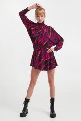Sukienka mini Atom PINKO. Sukienki damskie Pinko, xs, bez wzorów, bez kołnierzyka, bez ramiączek, mini. W wyprzedaży za 1,043.40 zł.