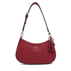 Torebka Guess. Czerwone torebki klasyczne damskie Guess, z aplikacjami, bez dodatków. Za 399.99 zł.