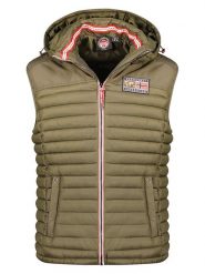 Canadian Peak Kamizelka pikowana "Vadalmeak" w kolorze khaki rozmiar: S. Brązowe kamizelki męskie Canadian Peak, s. Za 157.35 zł.