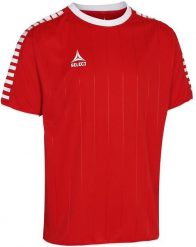 Koszulka piłkarska poliestrowa męska Select ARGENTINA czerwona. Czerwone t-shirty sportowe męskie Select, m, z materiału, bez ramiączek, do piłki nożnej. Za 131.05 zł.