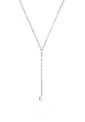 Elli Damski Choker Y-łańcuszek płytki Geo w srebrze 925 Sterling Silver Naszyjniki 1 ct. Szare naszyjniki damskie Elli, srebrne. Za 248.99 zł.